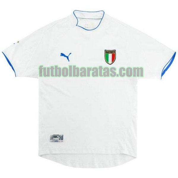 camiseta italia 2003 blanco segunda