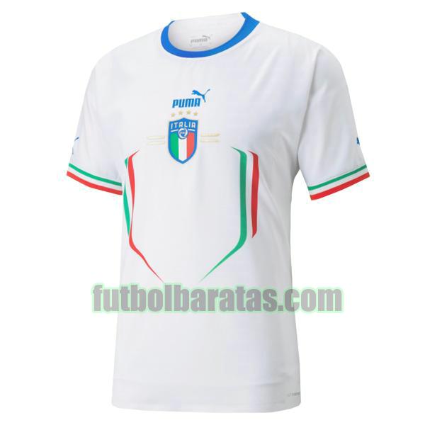 camiseta italia 2022 blanco segunda tailandia