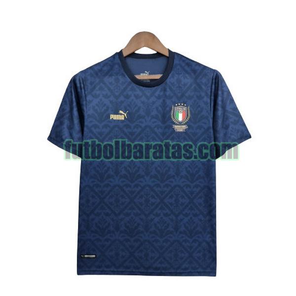 camiseta italia 2022 euro azul negro special edition