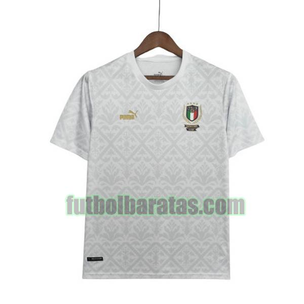 camiseta italia 2022 euro championship blanco special edition
