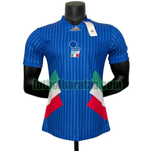 camiseta italia 2023 2024 azul special edition player