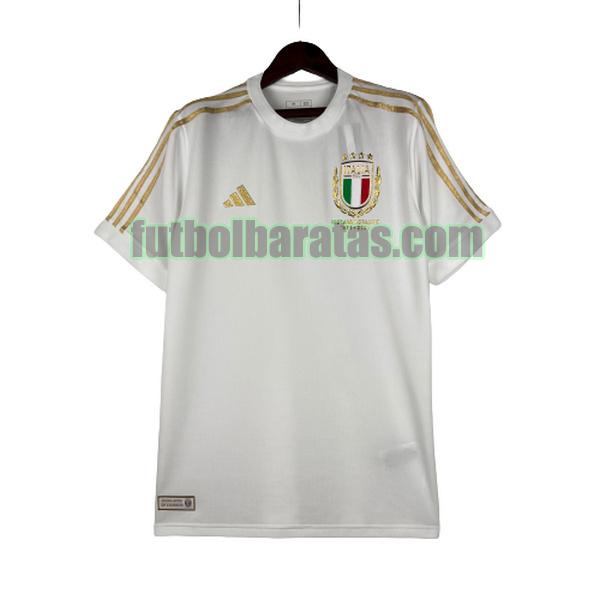 camiseta italia 2023 blanco 125th anniversary