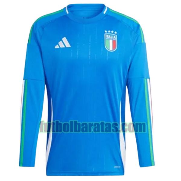 camiseta italia 2024 azul primera ml