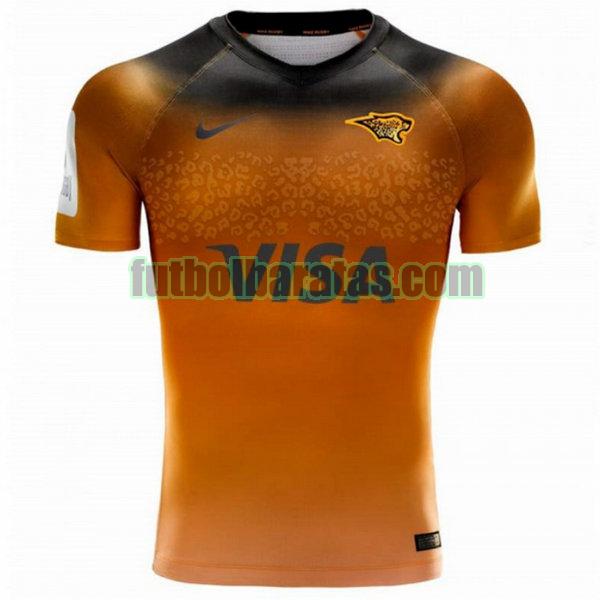 camiseta jaguares 2019 naranja segunda
