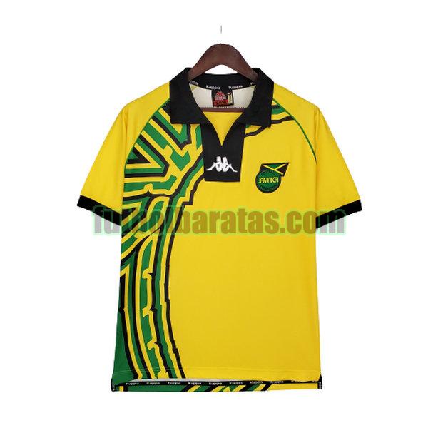 camiseta jamaica 1998 amarillo primera