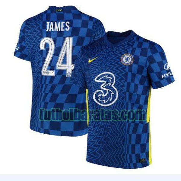 camiseta james 24 chelsea 2021 2022 azul primera