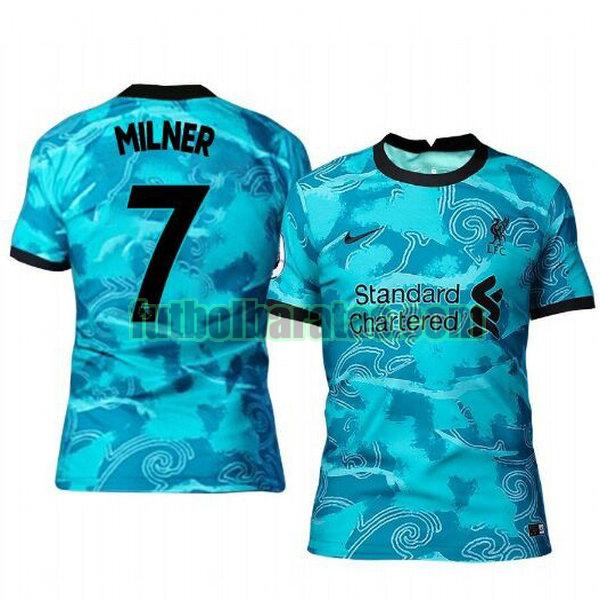 camiseta james milner 7 camiseta liverpool 2020-2021 segunda