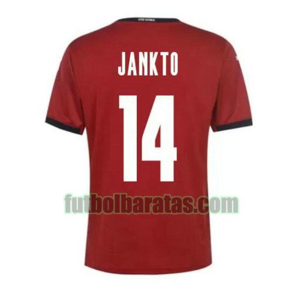 camiseta jankto 14 republica checa 2020 primera