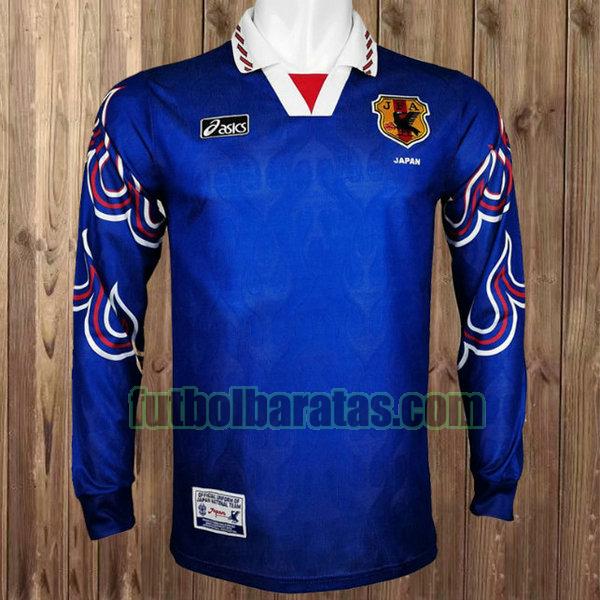 camiseta japón 1996 azul primera ml