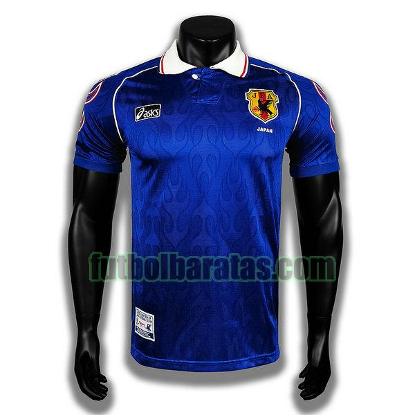 camiseta japón 1998 azul primera player