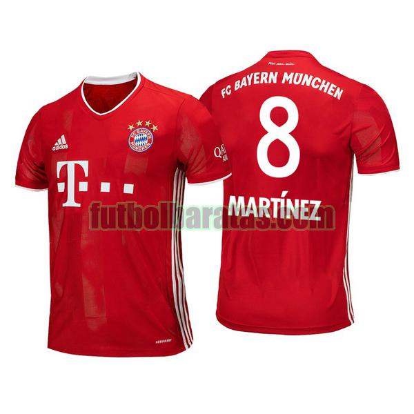 camiseta javi martinez 8 camiseta bayern munich 2020-2021 primera