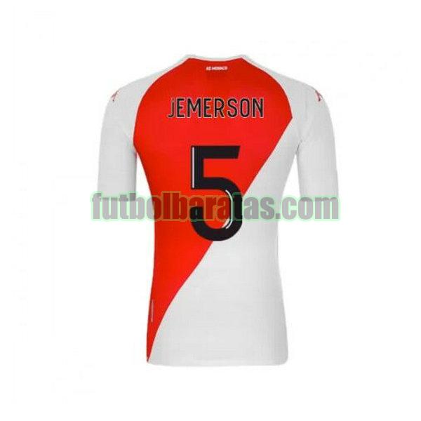 camiseta jemerson 5 monaco 2020-2021 primera