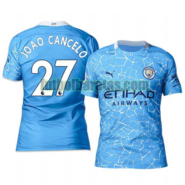 camiseta joao cancelo 27 camiseta manchester city 2020-2021 primera