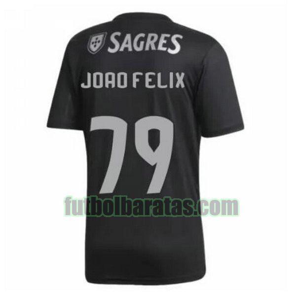 camiseta joao felix 79 benfica 2020-2021 negro segunda