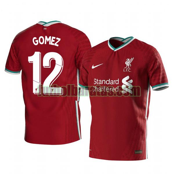 camiseta joe gomez 12 camiseta liverpool 2020-2021 primera