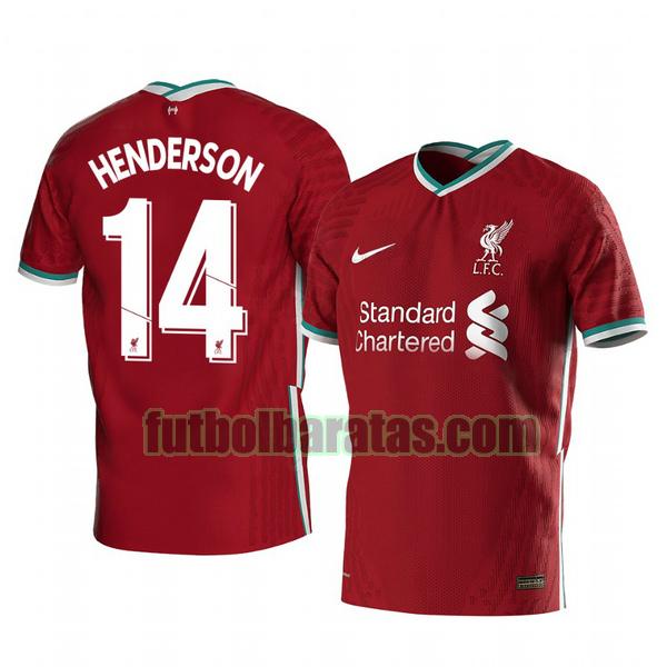 camiseta jordan henderson 14 camiseta liverpool 2020-2021 primera