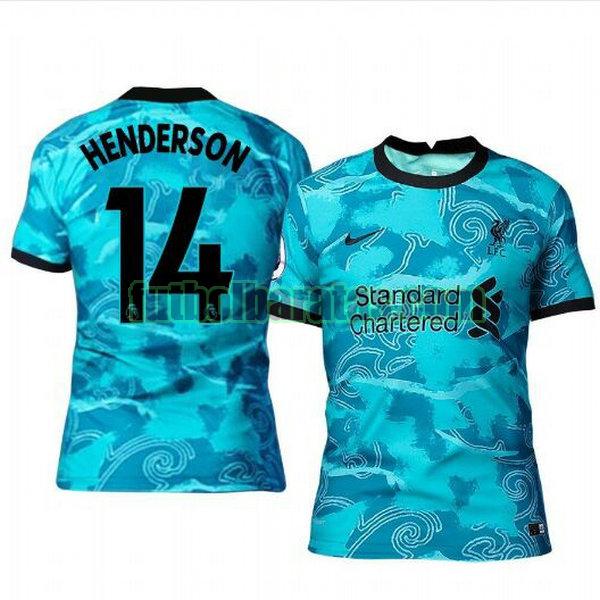 camiseta jordan henderson 14 camiseta liverpool 2020-2021 segunda