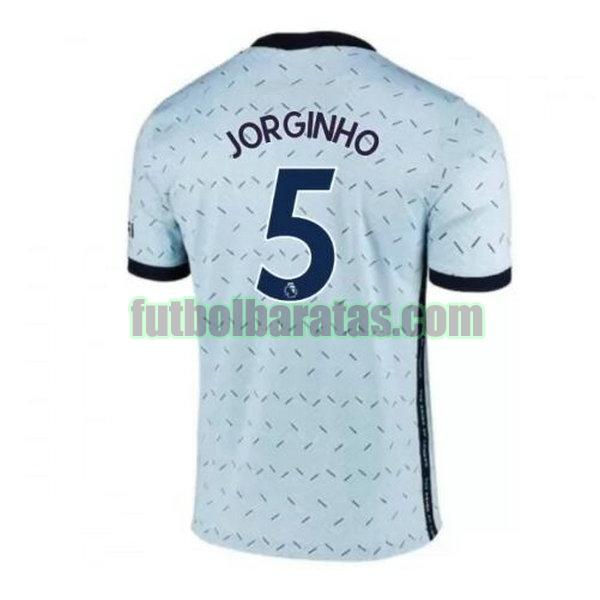 camiseta jorginho 5 chelsea 2020-2021 segunda