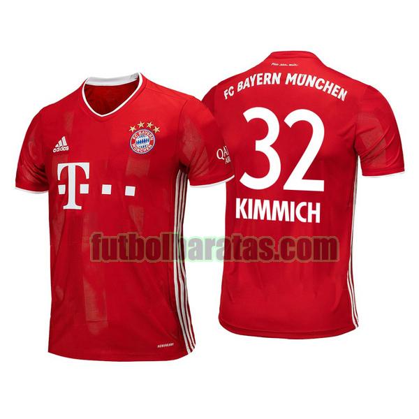 camiseta joshua kimmich 32 camiseta bayern munich 2020-2021 primera