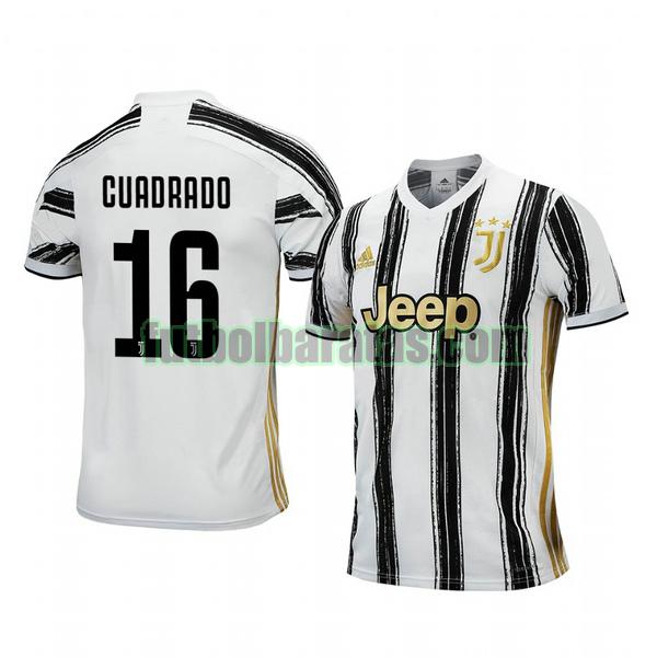 camiseta juan cuadrado 16 camiseta juventus 2020-2021 primera