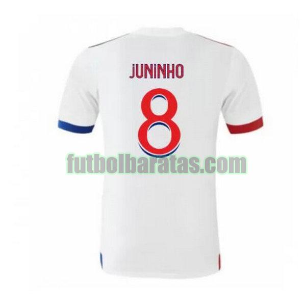 camiseta juninho 8 lyon 2020-2021 primera