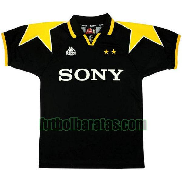 camiseta juventus 1995-1996 negro tercera