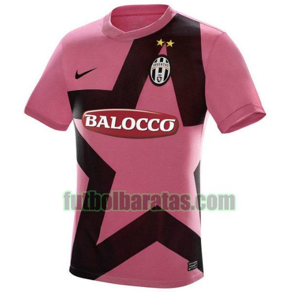 camiseta juventus 2011-2012 rosa segunda