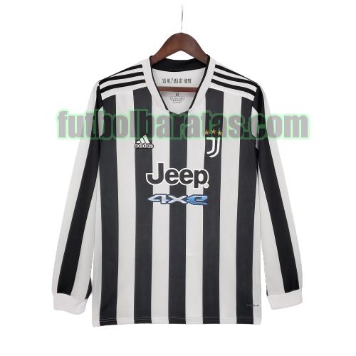 camiseta juventus 2021 2022 negro blanco primera ml