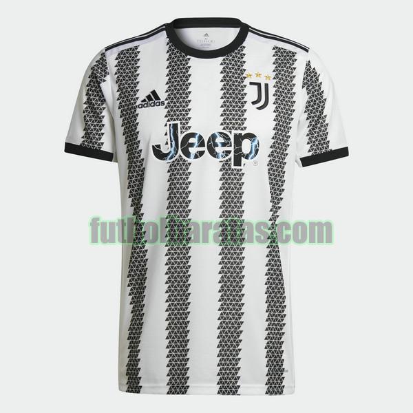 camiseta juventus 2022 2023 negro blanco primera