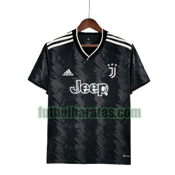 camiseta juventus 2022 2023 negro segunda