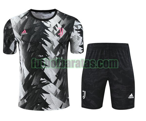 camiseta juventus 2023 2024 negro training conjunto