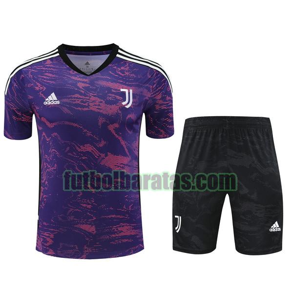 camiseta juventus 2023 2024 purple training conjunto