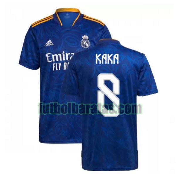 camiseta kaka 8 real madrid 2021 2022 azul segunda