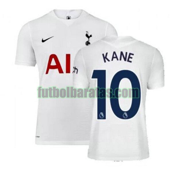 camiseta kane 10 tottenham hotspur 2021 2022 blanco primera