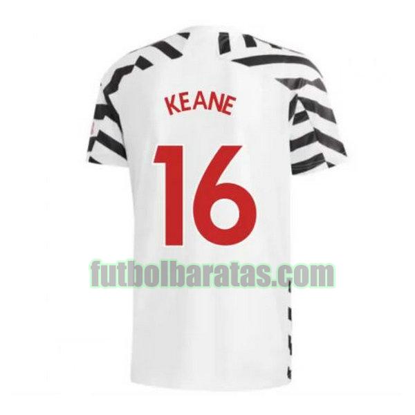 camiseta keane 16 manchester united 2020-2021 tercera