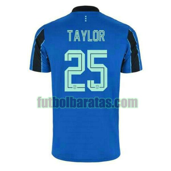 camiseta kenneth taylor 25 chelsea 2021 2022 azul segunda