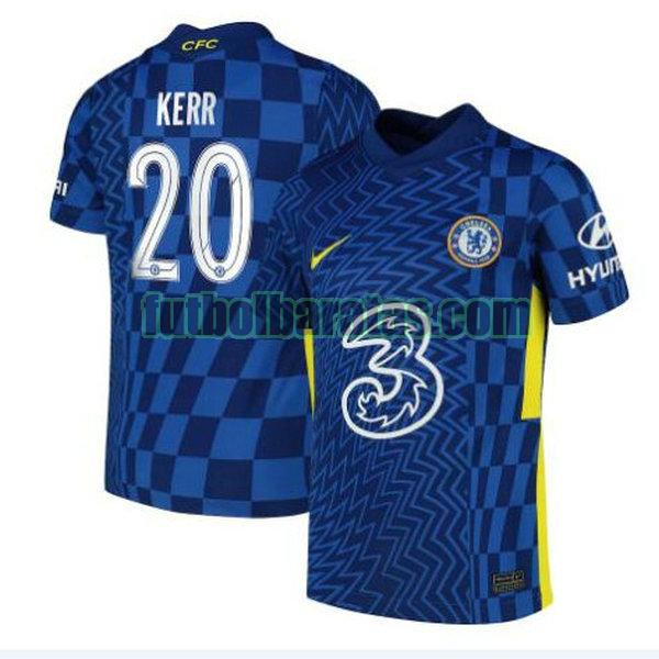 camiseta kerr 20 juventus 2021 2022 azul primera