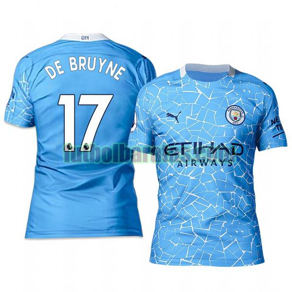 camiseta kevin de bruyne 17 camiseta manchester city 2020-2021 primera