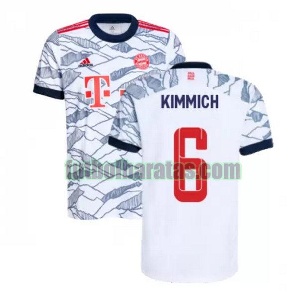 camiseta kimmich 6 bayern munich 2021 2022 negro tercera