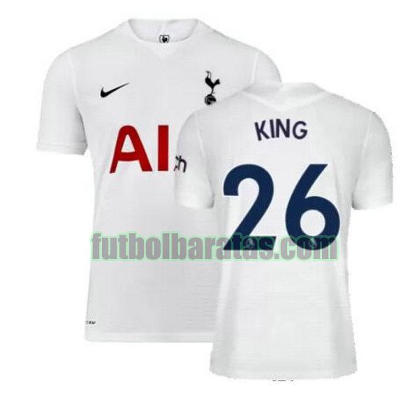 camiseta king 26 tottenham hotspur 2021 2022 blanco primera