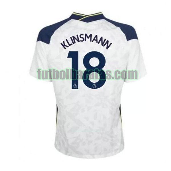 camiseta klinsmann 18 tottenham 2020-2021 priemra