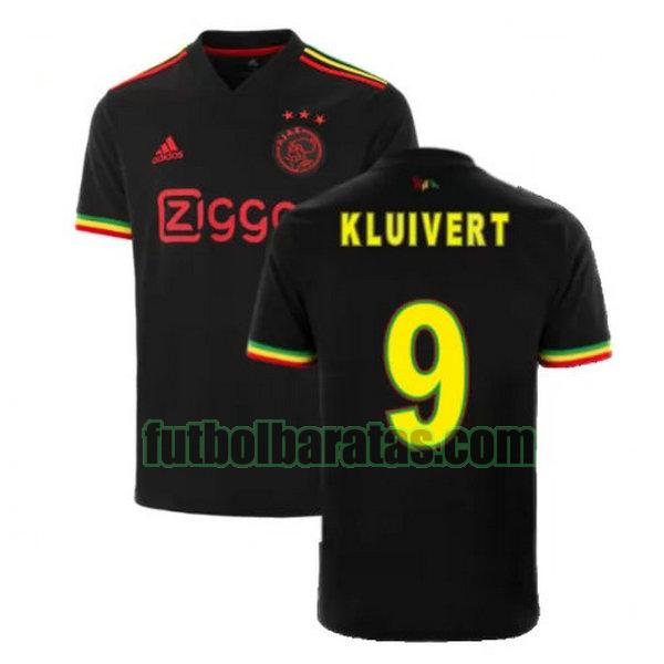 camiseta kluivert 9 ajax 2021 2022 negro tercera