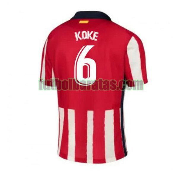 camiseta koke 6 atletico madrid 2020-2021 primera