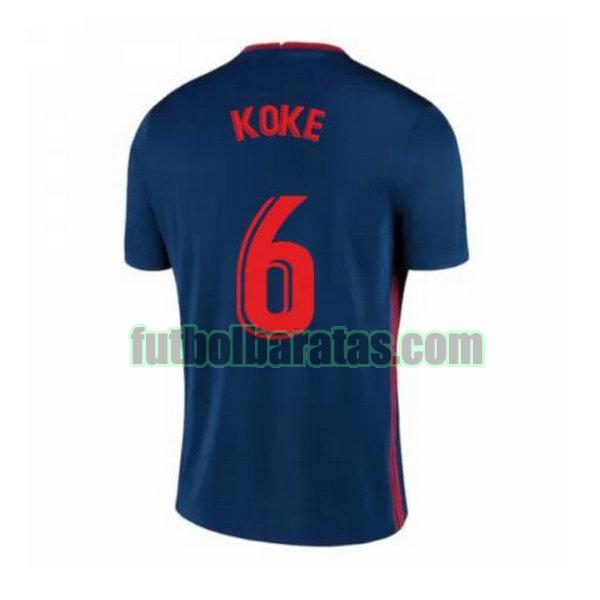 camiseta koke 6 atletico madrid 2020-2021 segunda