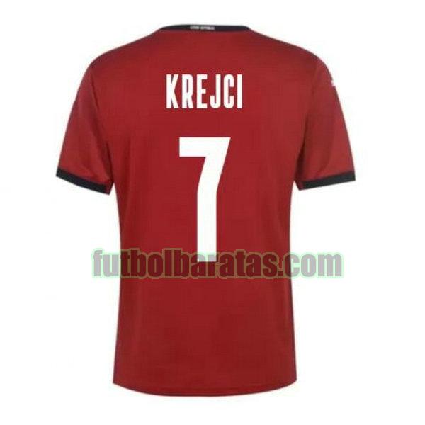 camiseta krejci 7 republica checa 2020 primera