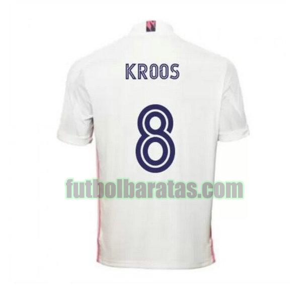 camiseta kroos 8 real madrid 2020-2021 primera