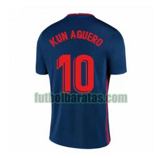 camiseta kun aguero 10 atletico madrid 2020-2021 segunda