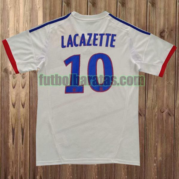 camiseta lacazette 10 lyon 2012-2013 blanco primera