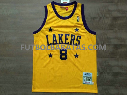 camiseta lakers logo Bryant 8 los angeles lakers 2017 amarillo