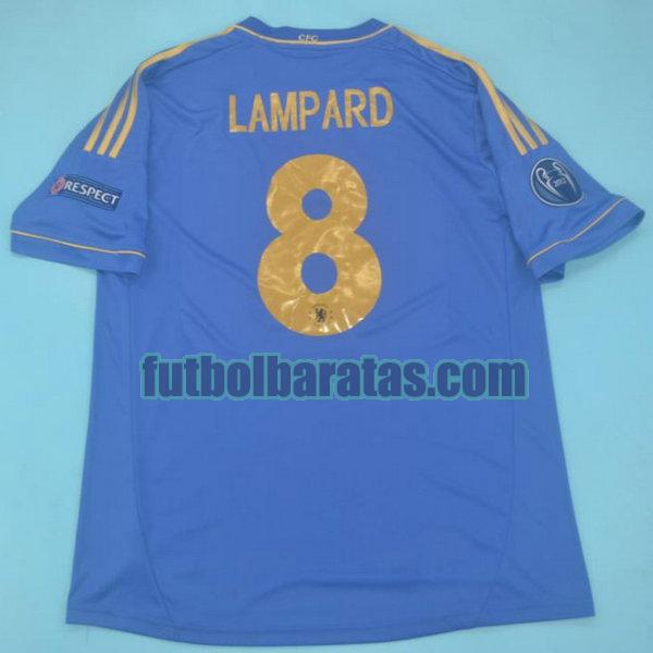 camiseta lampard 8 chelsea 2012-2013 azul primera